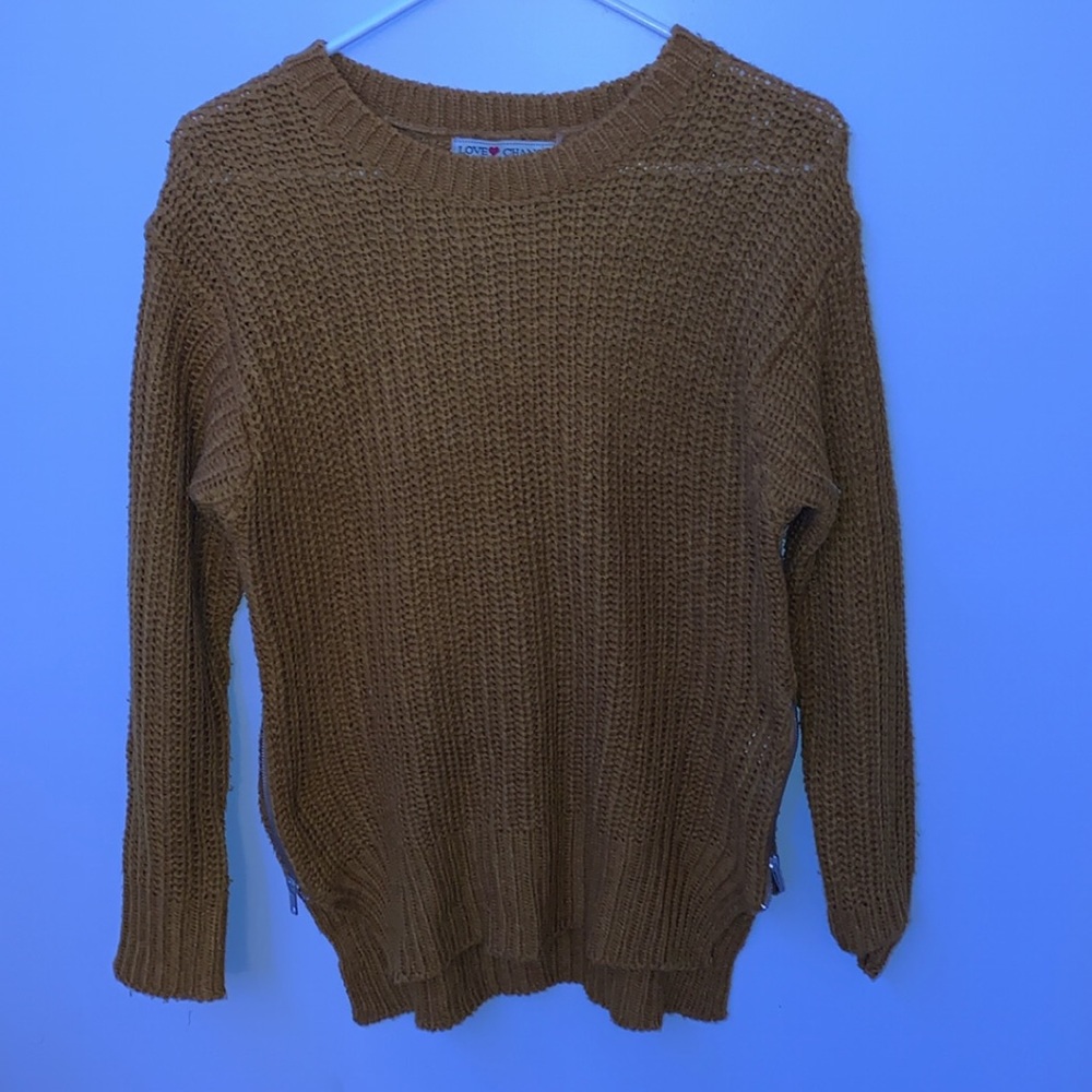Orange/yellow sweater